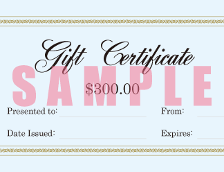 Artmake Yumi Gift Certificate $300